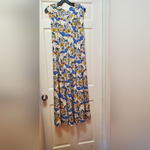 NWT Karina Dresses Nadine maxi dress in Riviera print - Picture 1 of 4